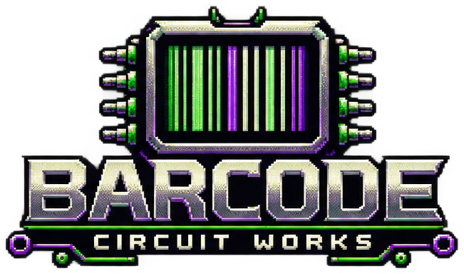 Original BARCODE arcade publisher logo