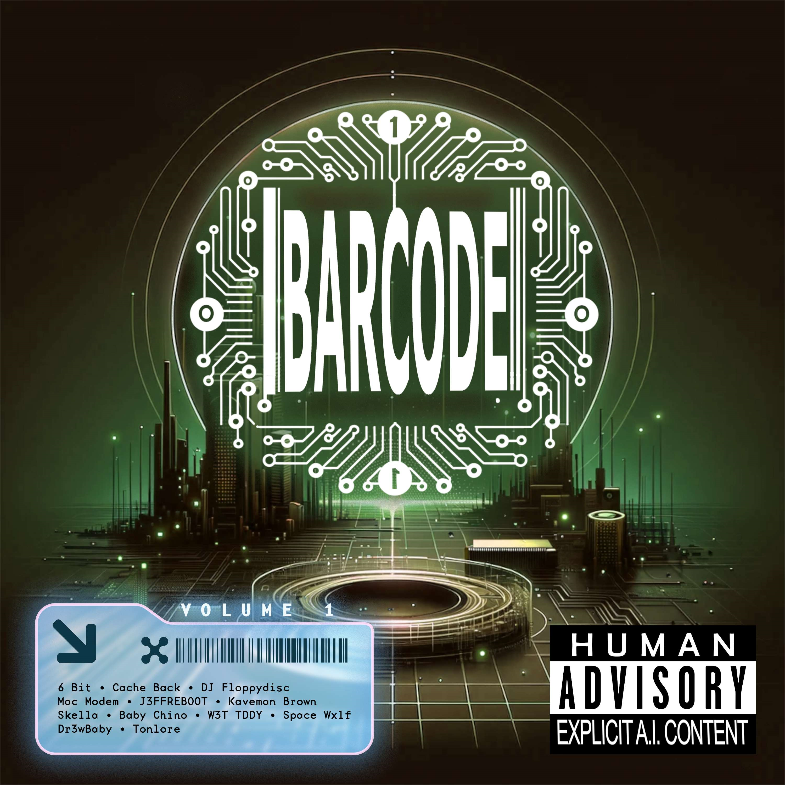 BARCODE Vol. 1 cover artwork